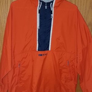 Nike 1/4 Zip Performance Windbreaker Sz Lg
